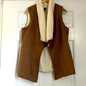 Sheepskin vest jacket